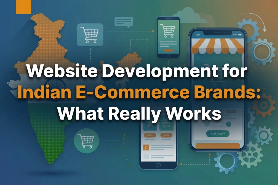 website development for indian e-commerce brands: what really works